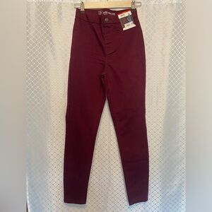 Maroon Pants